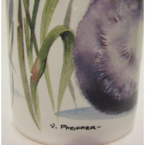 Valerie Pfeiffer Coffee Mug Cats Capilano Kittens Garden Canadian Design Tea - Picture 9 of 10